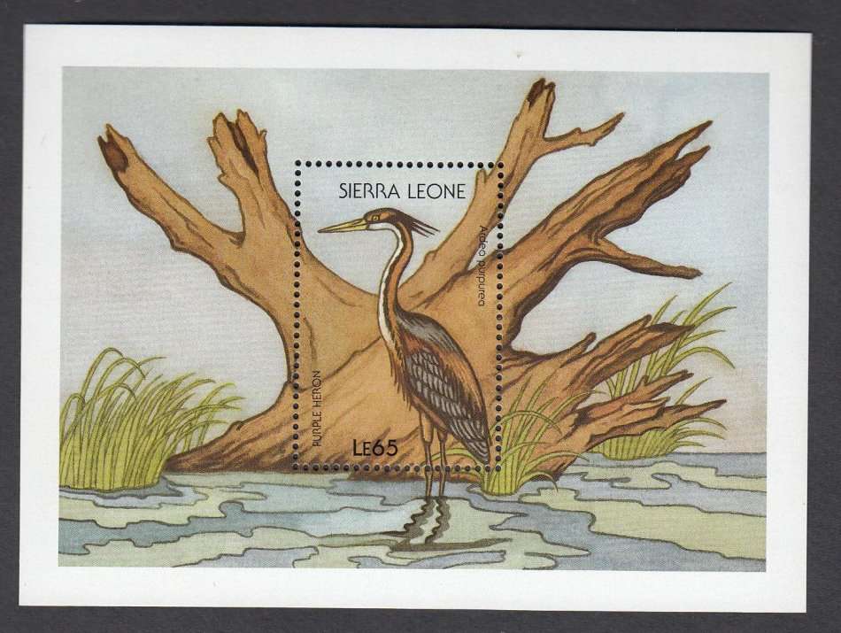 BIRDS    MINI SHEET SUPERB   POST OFFICE FRESH