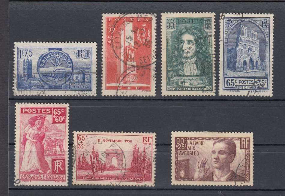 FRANCE A VERY USEFUL 1930`S LOT-SUPERB USED-FILL SOME GAPS !! 52 POUNDS