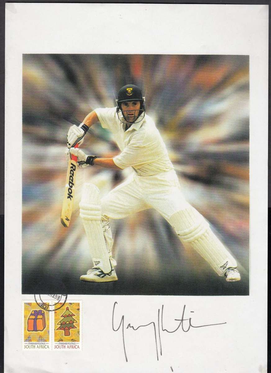 SCARCE GENUINE SIGNATURE  GARY KIRSTEN  !!!       READ BELOW