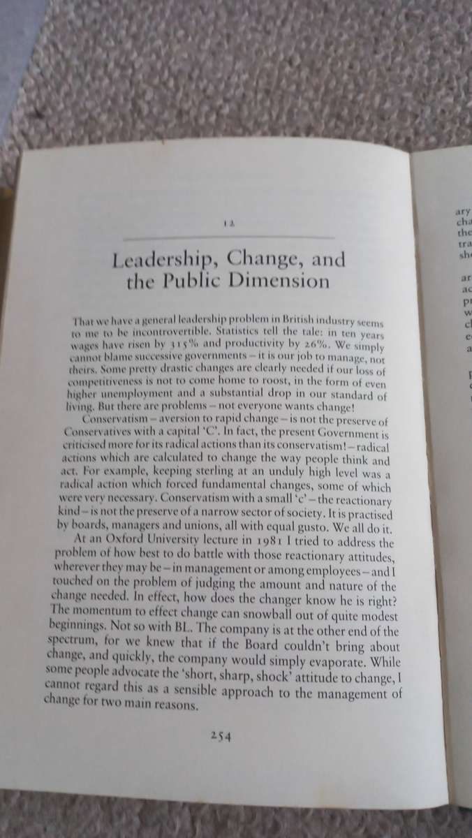 " BACK FROM THE BRINK " SIGNED BY AUTHOR SIR MICHAEL EDWARDES-SEE BELOW