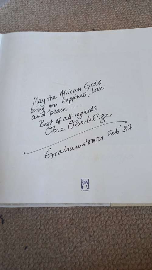 SCARCE COFFEE TABLE BOOK IN SLIP CASE " BEYOND BAGAMOYO " SIGNED COPY !!  READ BELOW