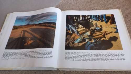 SCARCE COFFEE TABLE BOOK IN SLIP CASE " BEYOND BAGAMOYO " SIGNED COPY !!  READ BELOW