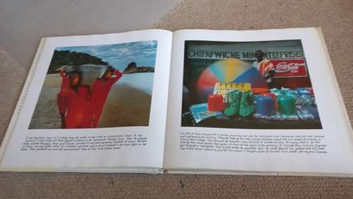 SCARCE COFFEE TABLE BOOK IN SLIP CASE " BEYOND BAGAMOYO " SIGNED COPY !!  READ BELOW