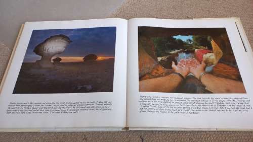 SCARCE COFFEE TABLE BOOK IN SLIP CASE " BEYOND BAGAMOYO " SIGNED COPY !!  READ BELOW