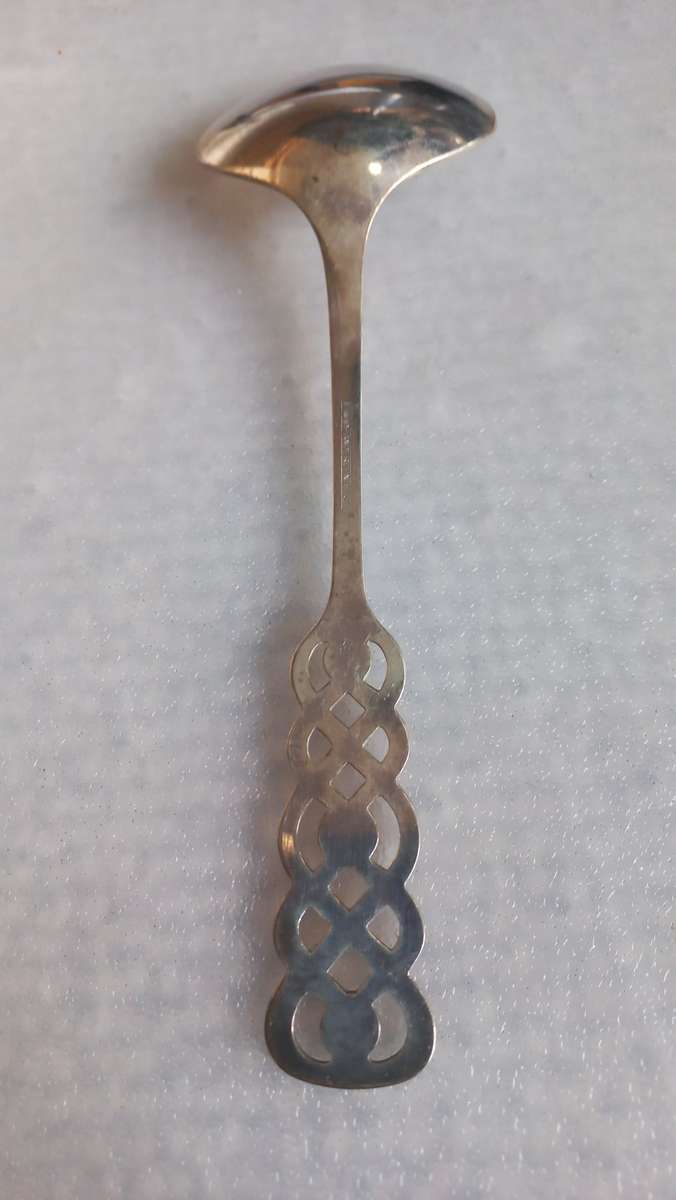 SCARCE ' DAVID-ANDERSEN ' 830s LARGE SILVER SPOON     60 grams  READ BELOW