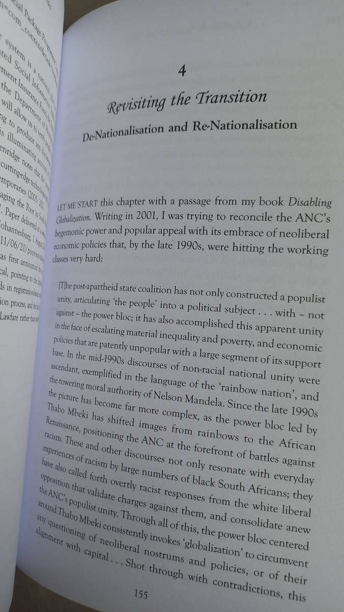 RETHINKING THE SOUTH AFRICAN CRISIS-FIRST EDITION 2013 SIGNED COPY-NEW !!