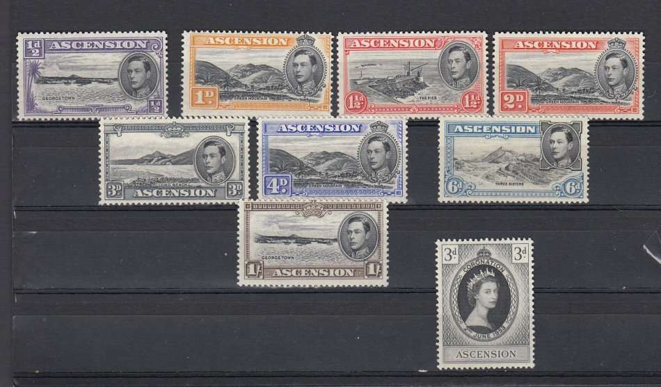 ASCENSION-KGVI VERY FINE MINT/UMM LOT   26 POUNDS