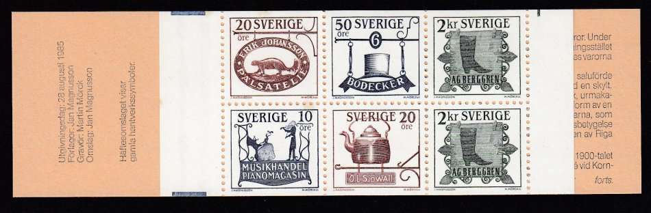 SWEDEN-LOVELY BOOKLET INTACT.  15 POUNDS