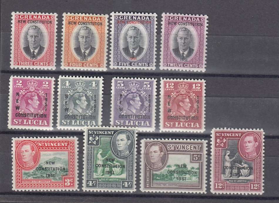 KGVI -VERY FINE MINT LOT-FILL SOME GAPS-LIGHT HINGE REM.