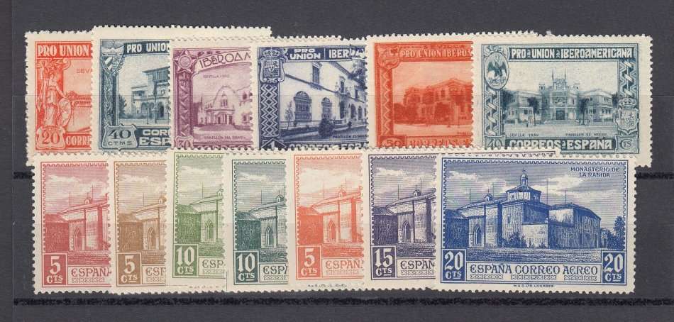 SPAIN-1930  VERY FINE MINT LOT-HINGE REM.