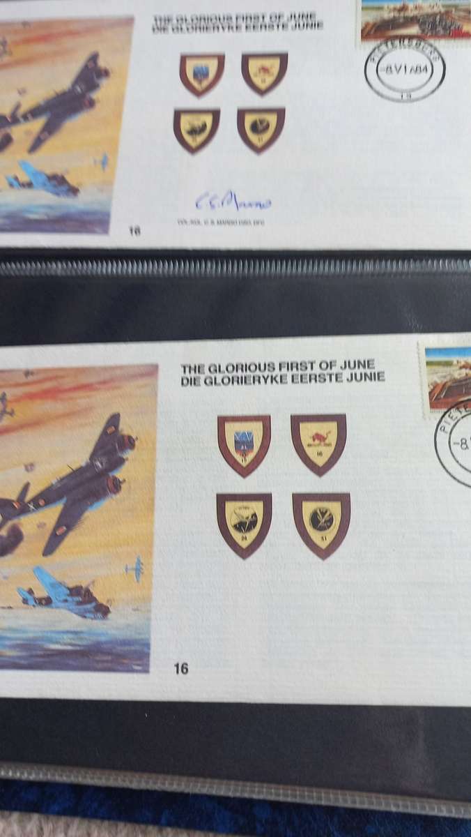 FLIGHT COVERS ALL 9 SIGNED WITH THE 9  NORMALS SCARCE LOT-READ BELOW