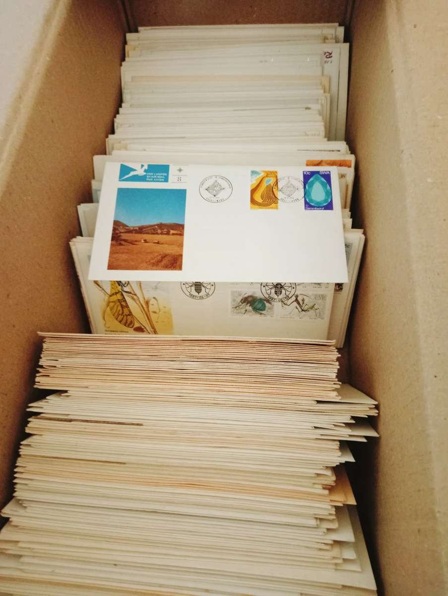 HUGE COLLECTION OF MANY 100`S OF FDC NAMIBIA AND SWA ONLY