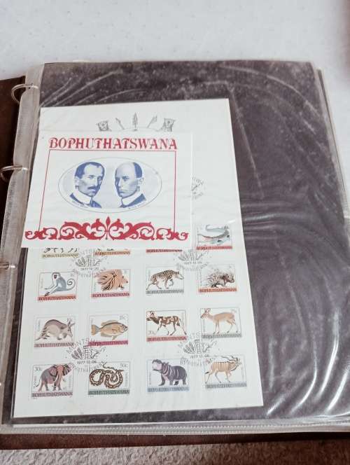 TWO FDC ALBUMS WITH QUALITY PLASTIC POCKETS MANY MANY FDC RSA AND BOP.