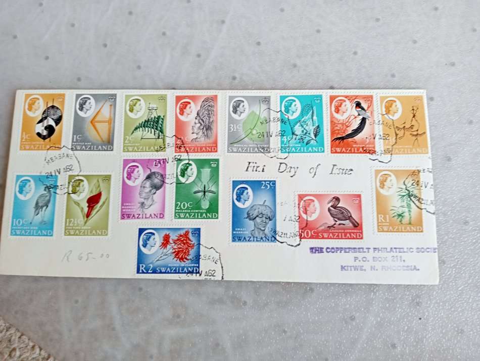 SCARCE BEAUTIFUL SWAZILAND EARLY COVERS ON AUCTION-PART 5   R1100.00