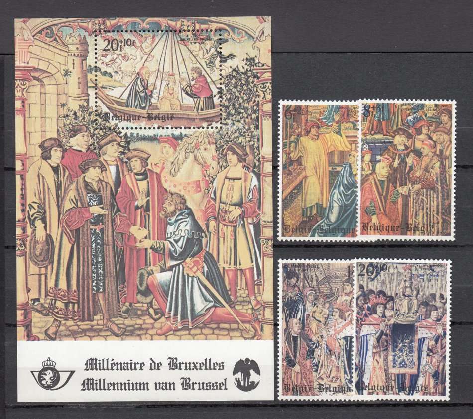 BELGIUM-      SUPERB UNMOUNTED MINT LOT  FILL THE GAPS