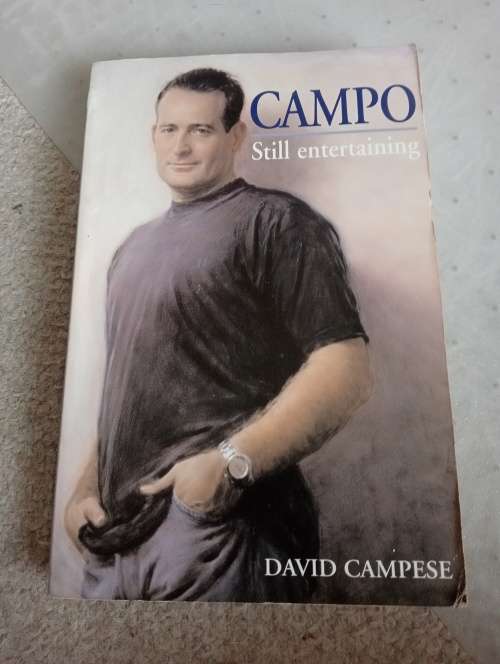 A SCARCE BOOK SIGNED BY LEGEND DAVID CAMPESE !!!!!