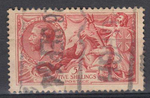 GB-5 SHILLING FINE USED  250 POUNDS