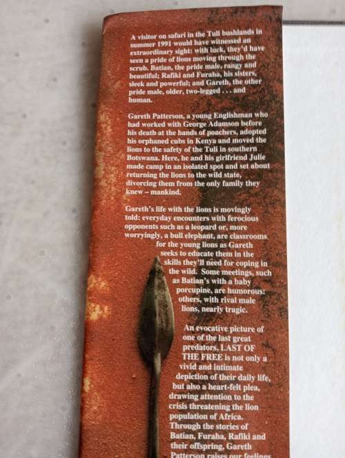 LAST OF THE FREE -SIGNED BY THE AUTHOR