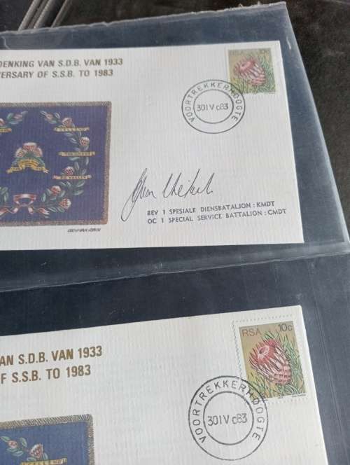 LARGE COLLECTION OF COVERS BLUE TRAIN,SOME MODERN RSA,SIGNED DEFENCE AND MUCH MORE