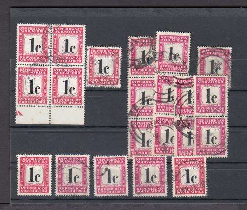 RSA-POSTAGE DUES USEFUL STUDY LOT