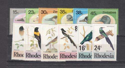 BEAUTIFUL BIRD SETS ON AUCTION TODAY-DON`T MISS THESE !!!  FILL SOME GAPS