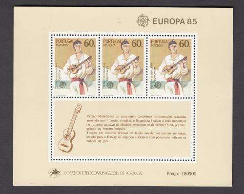 MADERIA- SCARCE EUROPA  FULL SHEET  23  POUNDS    SUPERB POST OFFICE FRESH