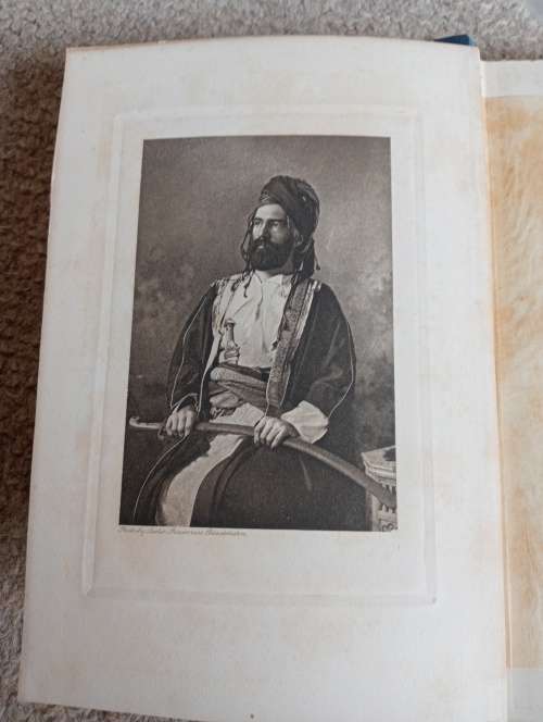 A VERY SCARCE FIRST EDITION 1864      ` CHRONICLES OF UGANDA `  GOLD GILTTED ON FRONT