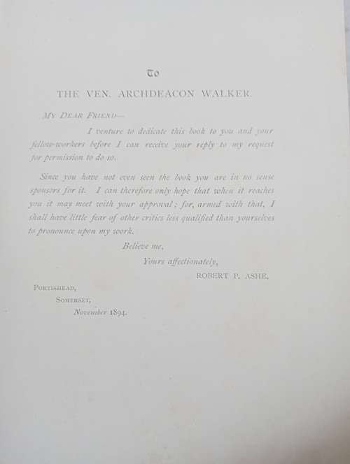 A VERY SCARCE FIRST EDITION 1864      ` CHRONICLES OF UGANDA `  GOLD GILTTED ON FRONT