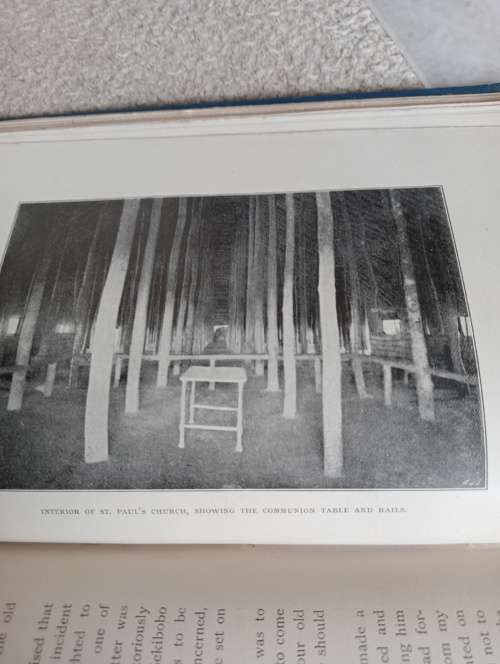 A VERY SCARCE FIRST EDITION 1864      ` CHRONICLES OF UGANDA `  GOLD GILTTED ON FRONT