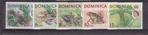 DOMINICA-LOVELY LOT WATERMARKS SIDEWAYS-LIGHT HINGE REM.