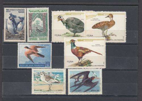 BIRDS ON AUCTION TODAY LOVELY MINT LOTS