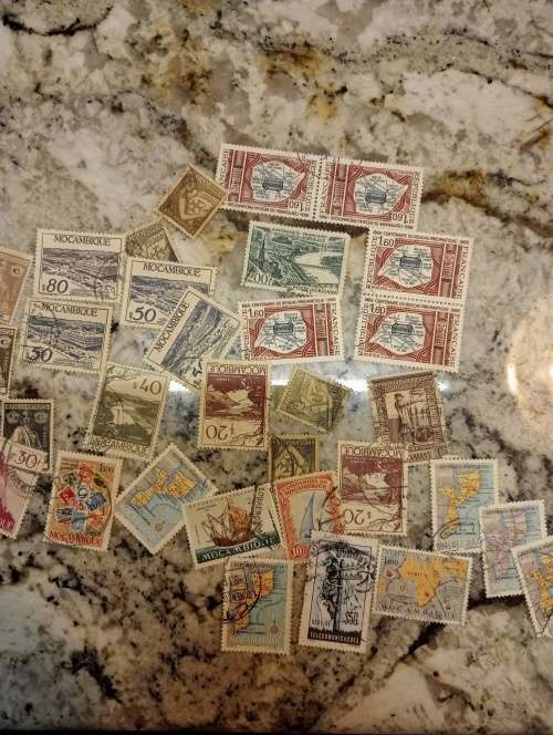 SOME SCARCE SUPERB MOZAMBIQUE ISSUES-PAIRS ETC-SEE BELOW $$$$