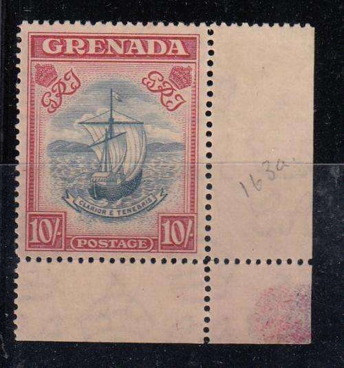 GRENADA-KGVI SCARCE SG163b     R7260.00     ALL SUPERB MINT SEE BELOW