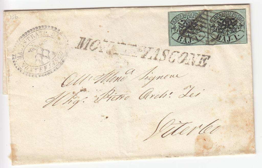 PAPAL STATES-VERY SCARCE ENTIRE-WITH CACHETS -INVESTMENT ITEM