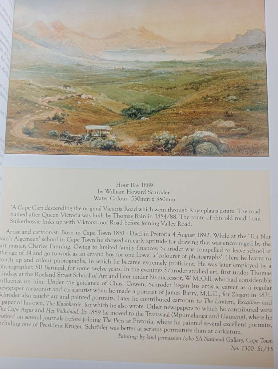 A MUST HAVE BOOK-THE HISTORY OF HOUT BAY SIGNED FIRST EDITION