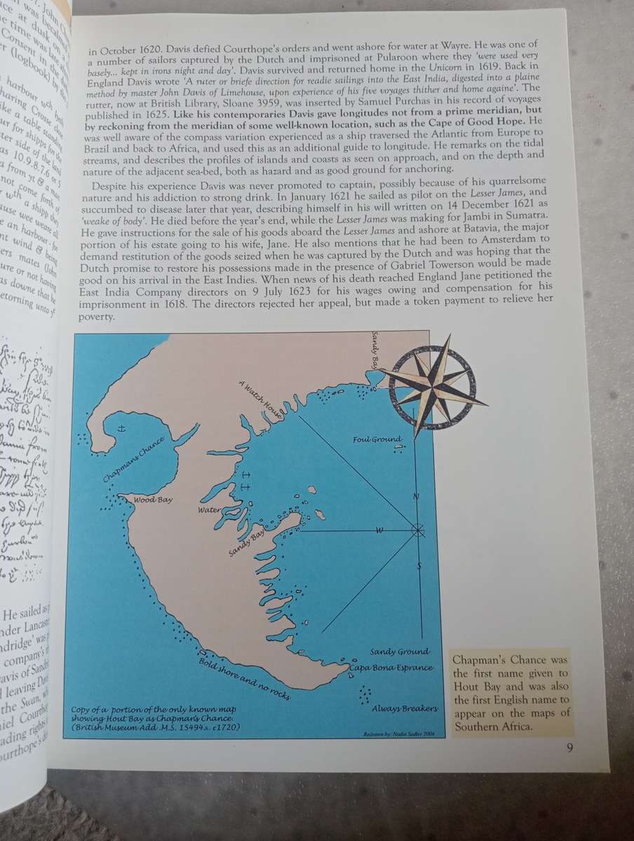 A MUST HAVE BOOK-THE HISTORY OF HOUT BAY SIGNED FIRST EDITION