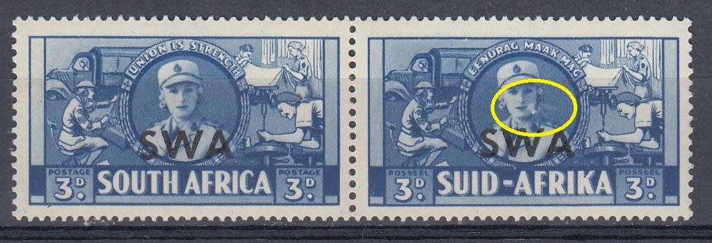 SWA-VERY SCARCE WAR 3d SHOWING ` CIGARETTE FLAW ` HARDLY EVER OFFERED SACC 145a
