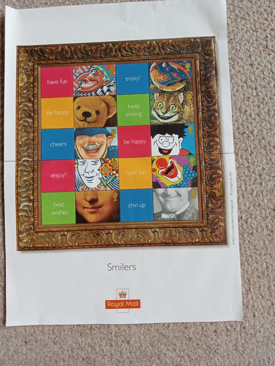 GB- THE VERY SCARCE A4 SIZE FULL SHEETS ` SMILERS ISSUES ` VERY COLLECTABLE-SEE MORE ON OFFER TODAY