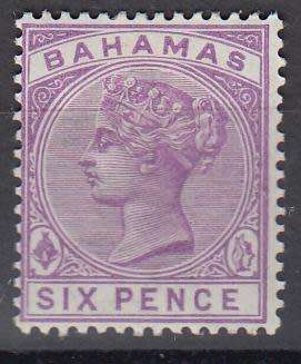 BAHAMAS-SG54 VERY FINE MINT-H.R.