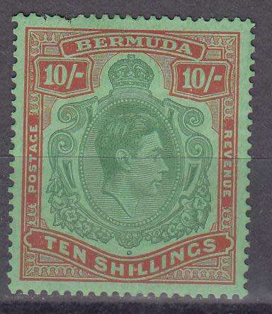 BERMUDA-SG119a KGVI FINE MINT- A FEW NIBBLED PERFS LIGHT H.R.  R4980.00