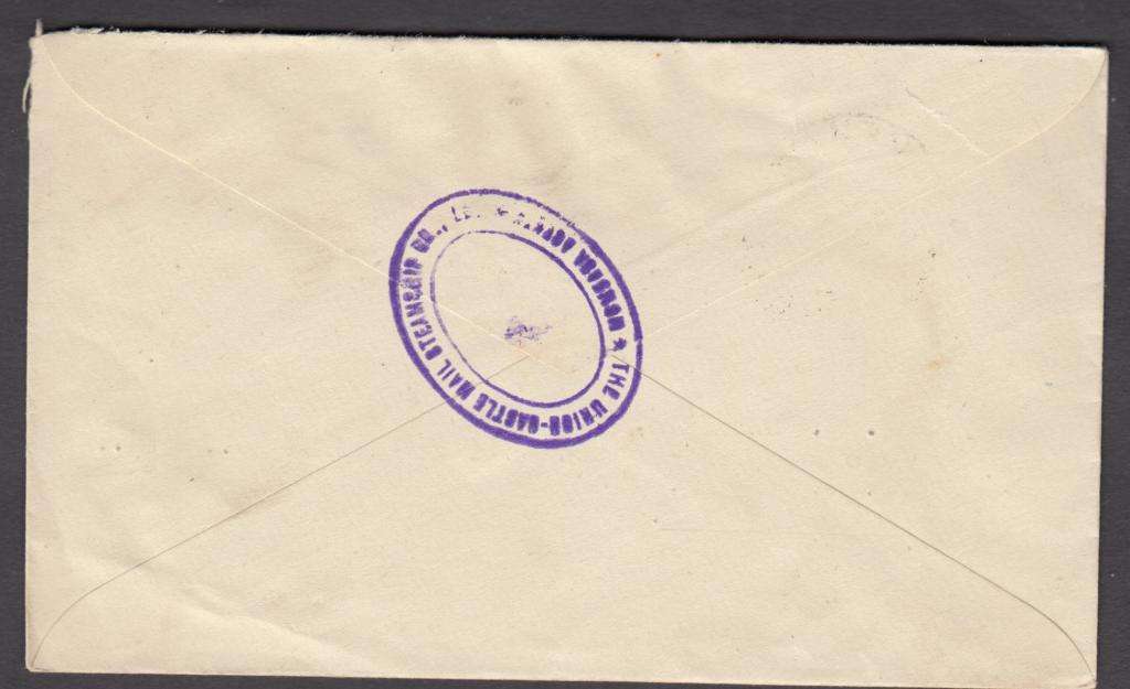 TWO 1946 UNION CASTLE LINE  COVERS FINE USED