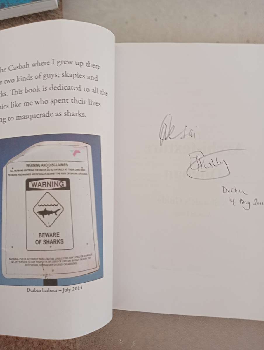 ANOTHER BATCH OF SIGNED BOOKS ON AUCTION TODAY-     ` DURBAN AND OLD LANDMARK PROPERTIES   `