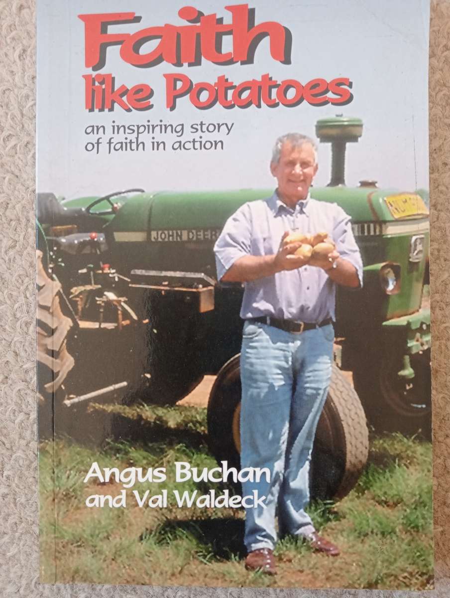 ANOTHER BATCH OF SIGNED BOOKS ON AUCTION TODAY-     `FAITH LIKE POTATOES-WELL KNOWN BOOK `