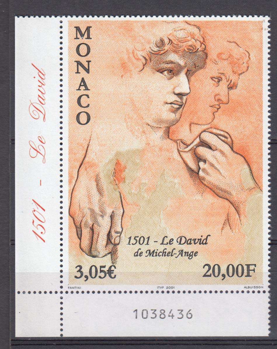 MONACO-SCARCE SUPERB POST OFFICE FRESH UMM   14 POUNDS-ONE OF THE WORLDS LARGEST STAMP !!