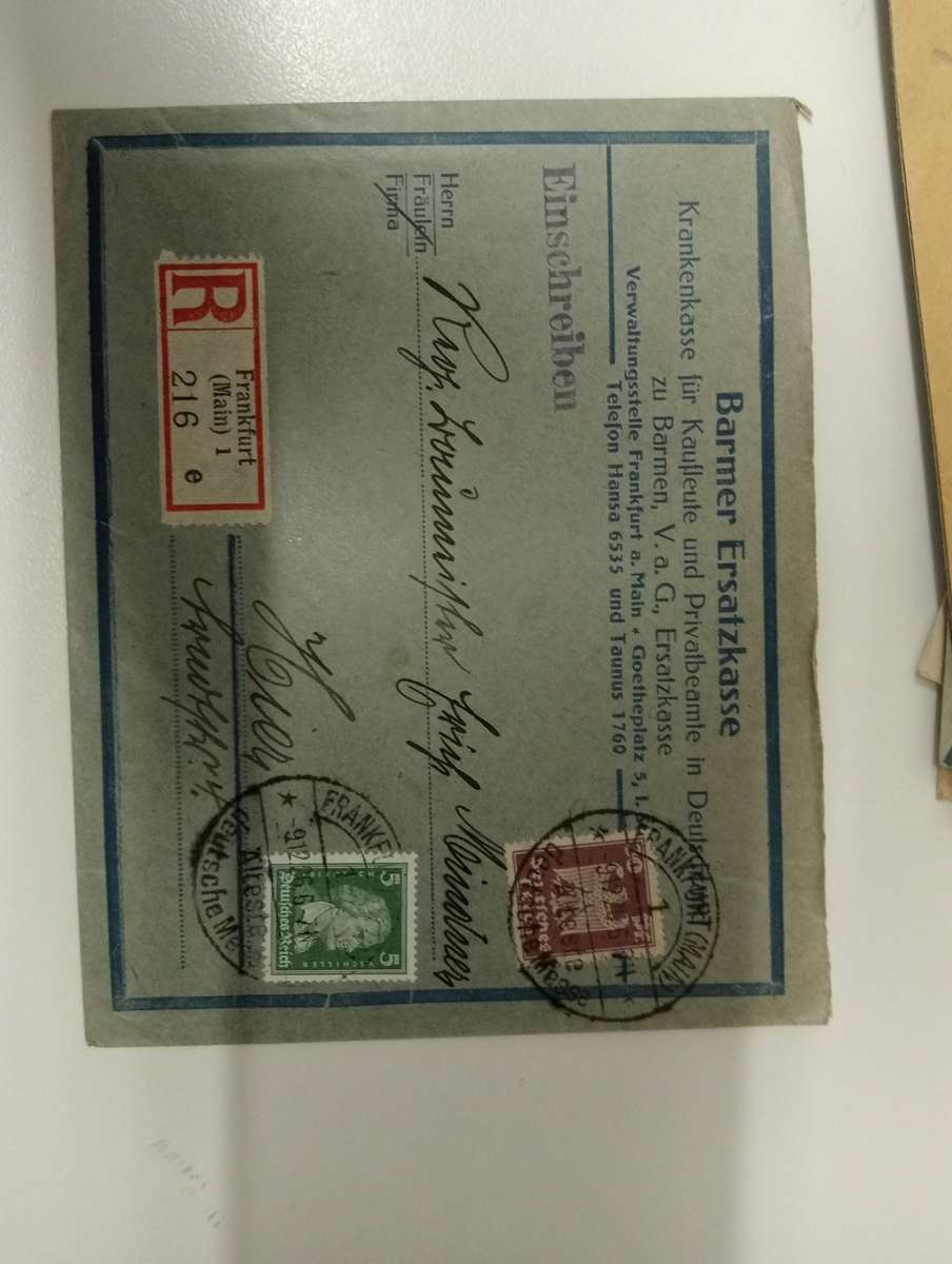 GERMANY-A VERY SCARCE COLLECTION OF 14 INFLATION AND WAR COVERS-MUST SEE BELOW