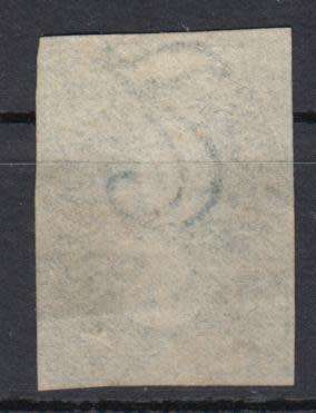 TASMANIA-1857 SCARCE  QV  RARE SG 31 INVERTED WATERMARK PART GUM  1100 POUNDS  PLUS