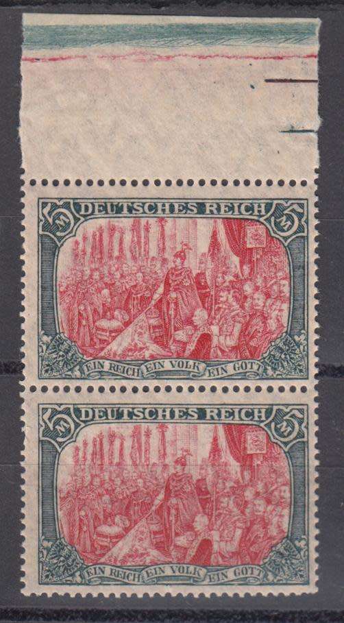 GERMAN REICH SUPERB UMM POSITIONAL PAIR