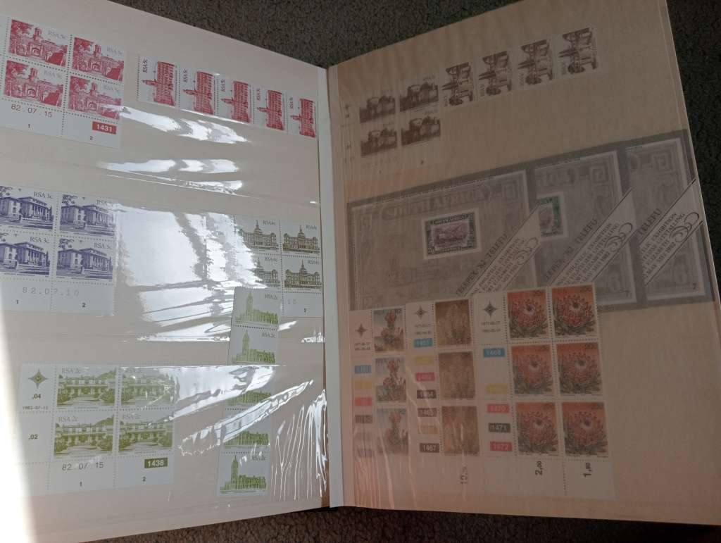 RSA CONTROL BLOCK COLLECTION-MANY DEFINITIVES ETC-SEE BELOW