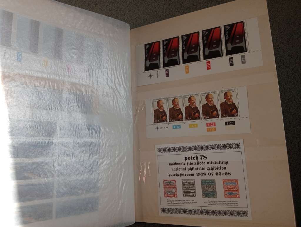 RSA CONTROL BLOCK COLLECTION-MANY DEFINITIVES ETC-SEE BELOW