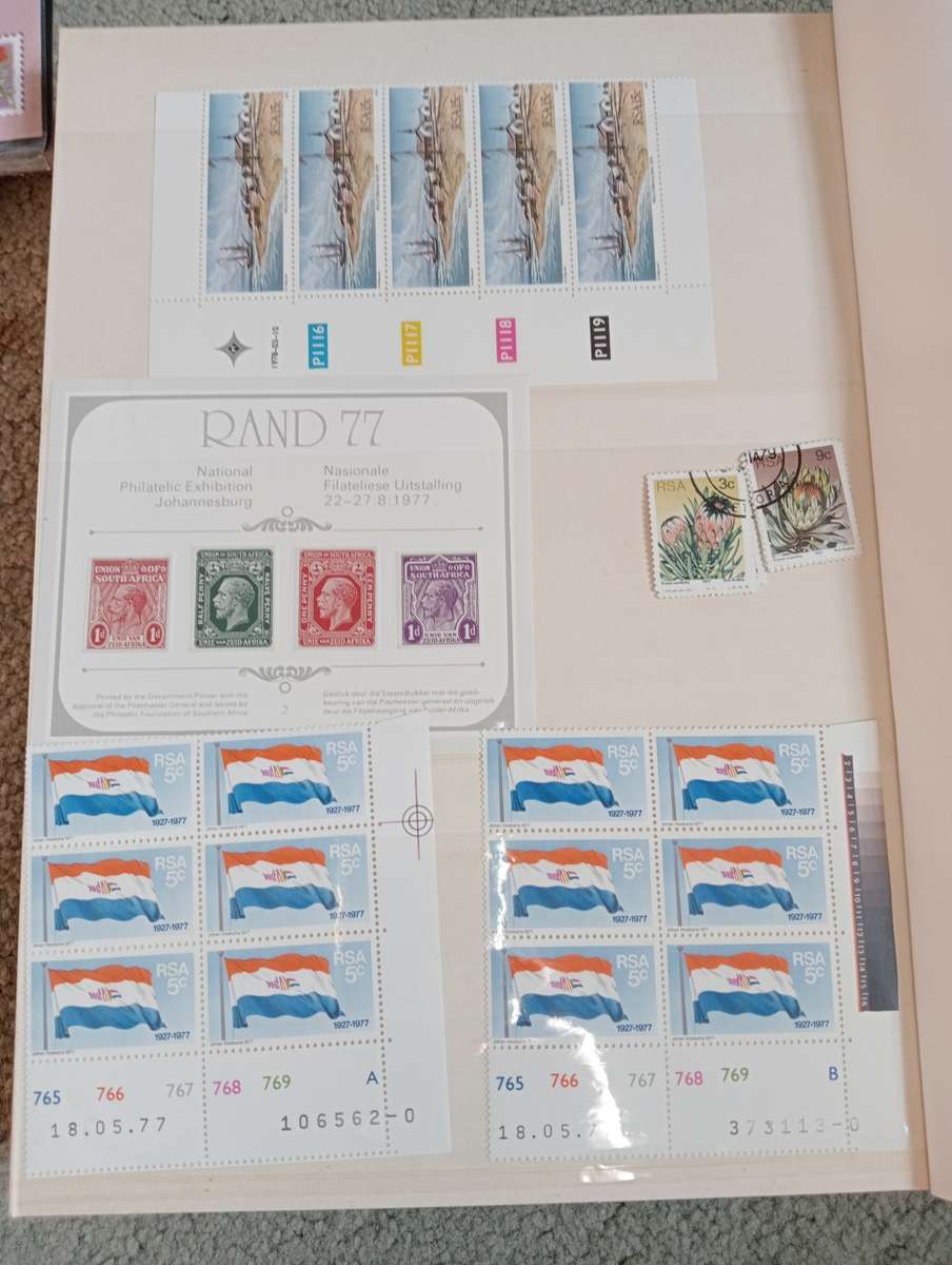 RSA CONTROL BLOCK COLLECTION-MANY DEFINITIVES ETC-SEE BELOW